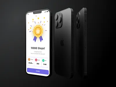 Fitness Tracker App UI Kit – Step Counter, Health Dashboard activitytracker appui cleanui dashboardui figma fitnessapp fitnessui healthapp healthdashboard healthtech minimal mobileappdesign modern stepcounter uidesign uikit uiux uxdesign wellness workoutapp