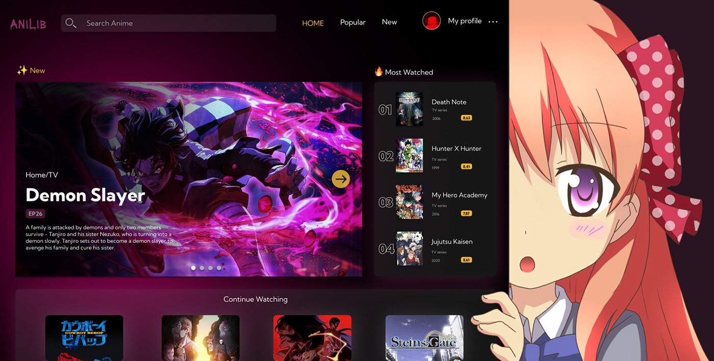 Anime website