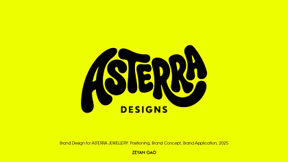 Branding for ASTERRA JEWELLEY