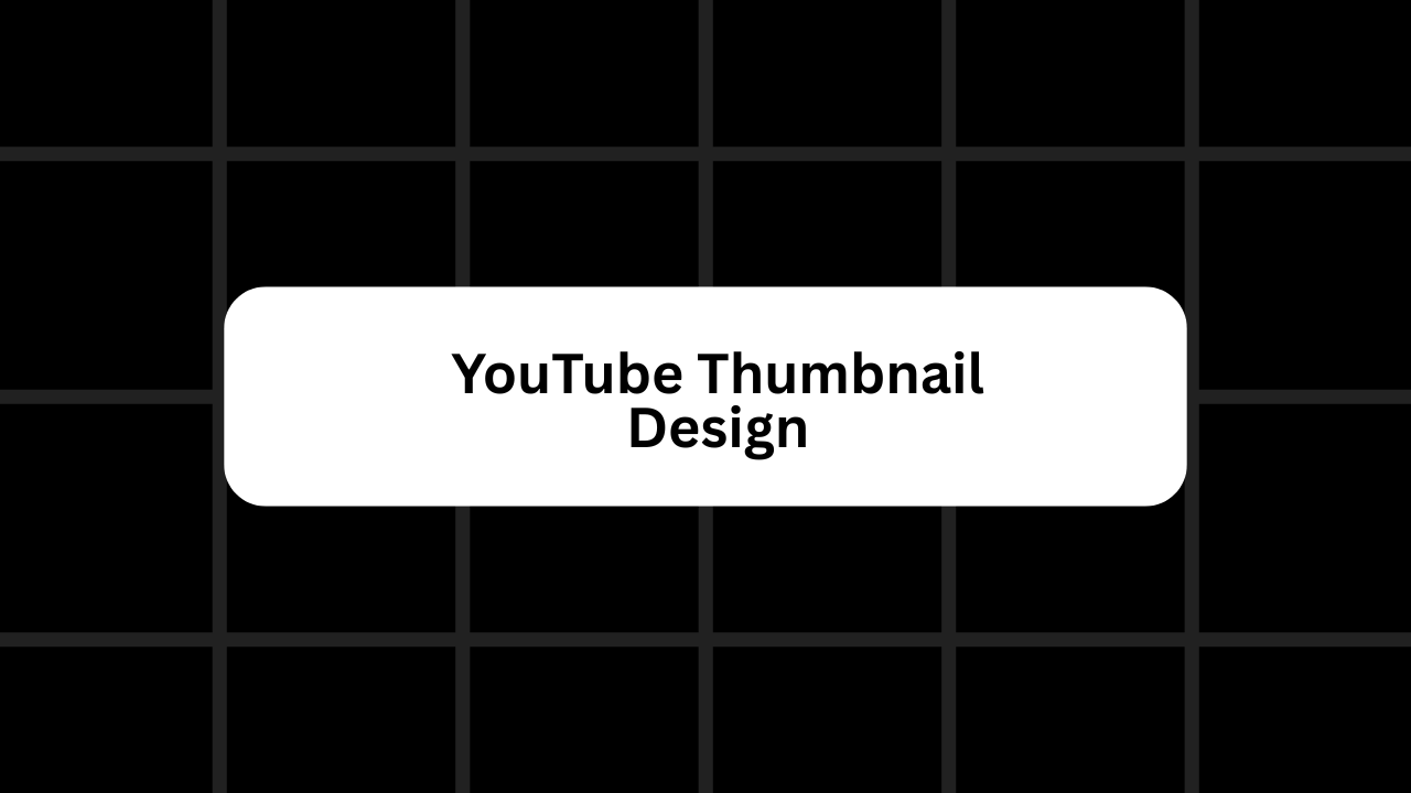 YouTube Thumbnail Design canva graphic design illustration thumbnail youtube
