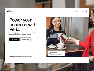 Perio Website Hero Exploration branding clean ui design fintech gen z aesthetic ui illustration interaction landingpage minimal modernui product design typogaphy ui uidesign uiux webdesign