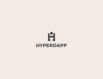 Logo Design Hiperdapp branding branding design data design graphic design logo logotype modern tech vector woman