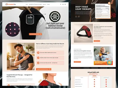 CRO-Optimized Shopify Product Page Design (High-Converting DTC S conversion rate optimization cro design dtc brand ecommerce design high converting landing page mobile responsive modern ui one product store online store premium design product landing page product page design sales page shopify design shopify development shopify website ui ux design user experience web design
