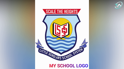 My School Logo adobe design graphic design illustration logo scholar school vector