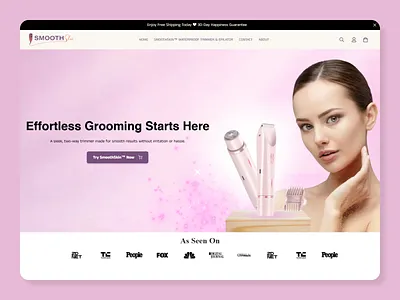 Premium Shopify Skincare Sales Page (CRO-Focused Beauty UI/UX De beauty ecommerce beauty product conversion rate optimization cro design dtc brand ecommerce design high converting landing page mobile responsive modern ui one product store premium design product page design sales page design shopify design shopify development shopify website skincare website ui ux design user experience