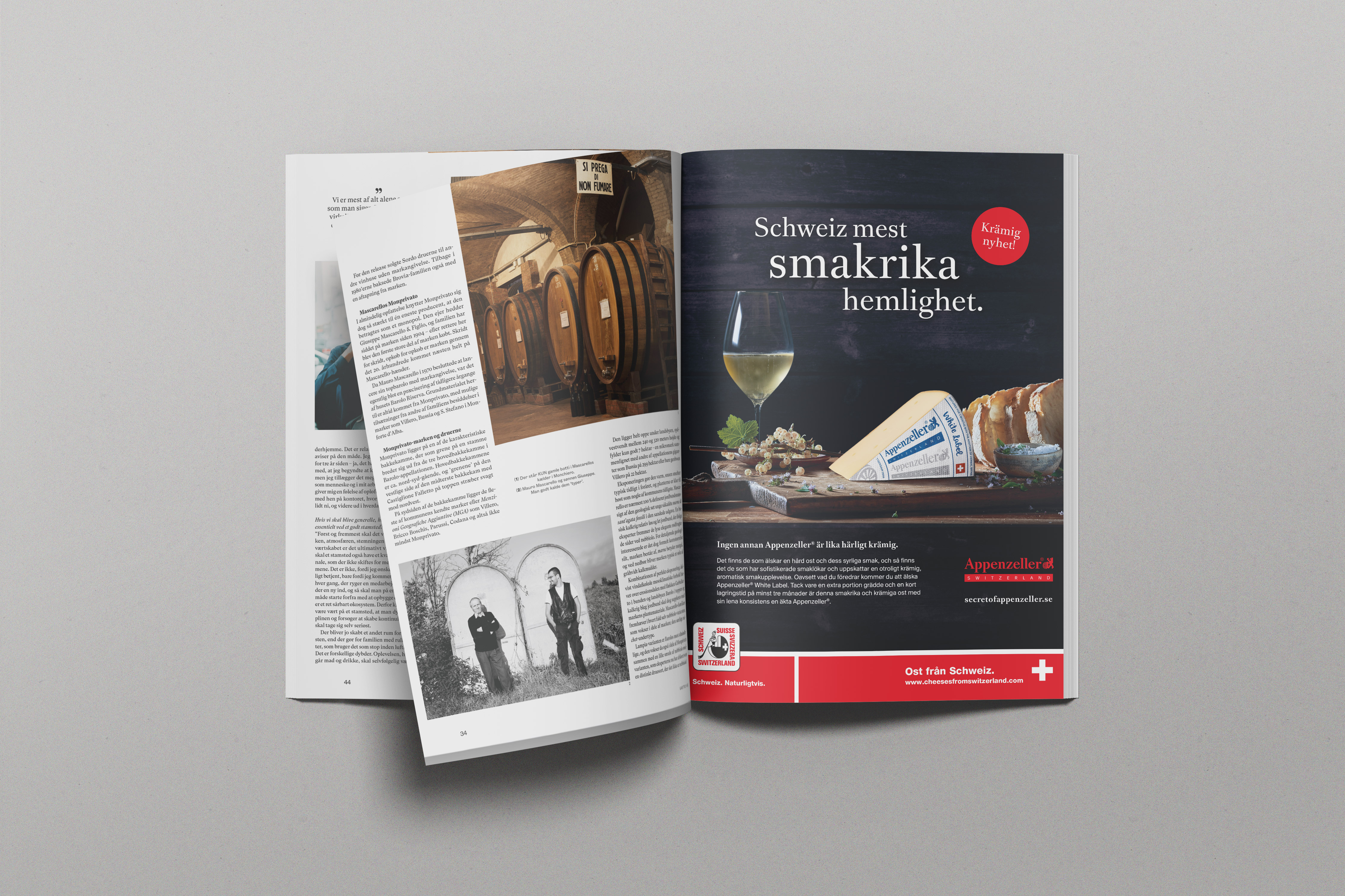 Appenzeller Magazine Ad