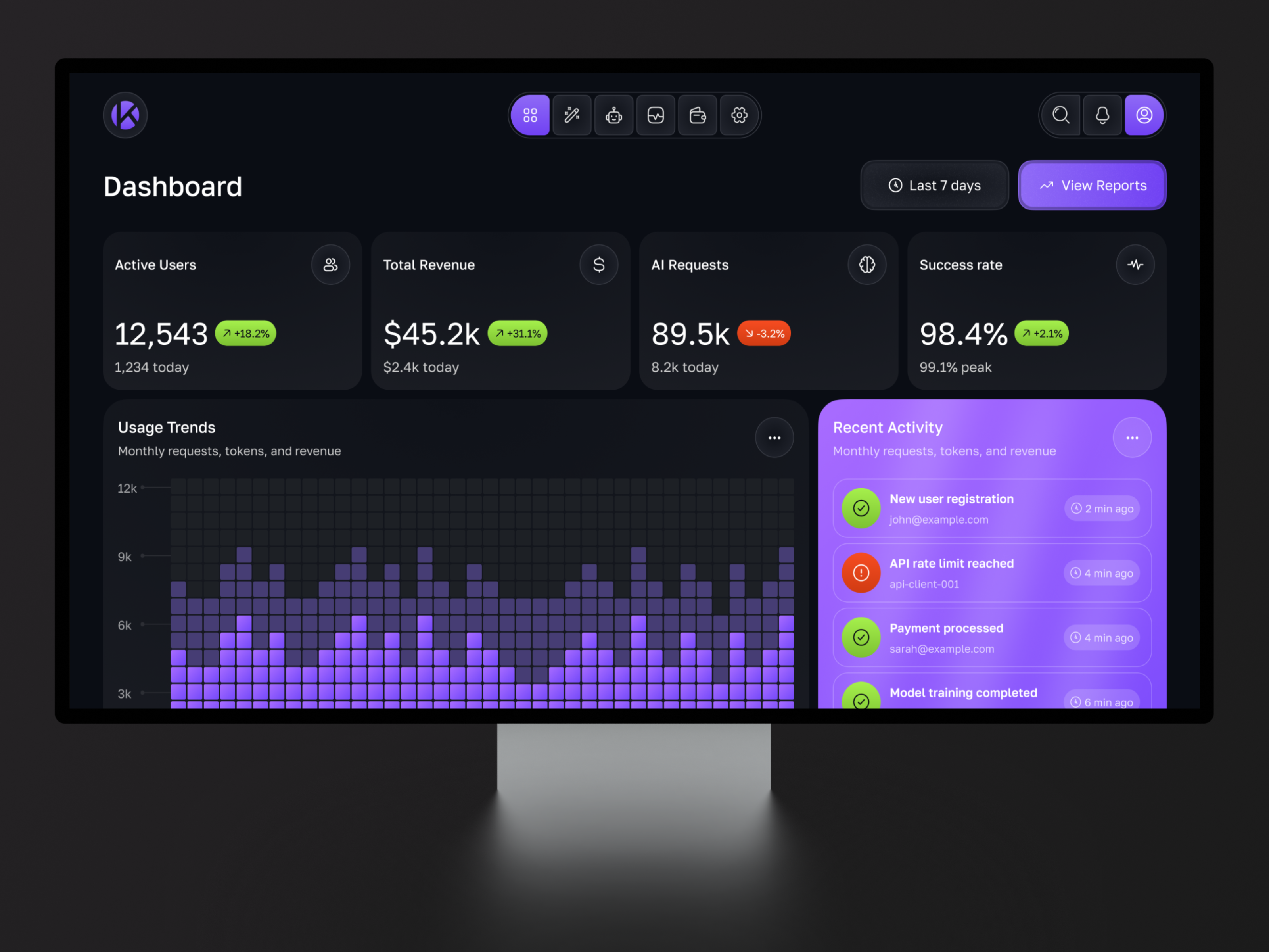 Example of Web App Design And Development