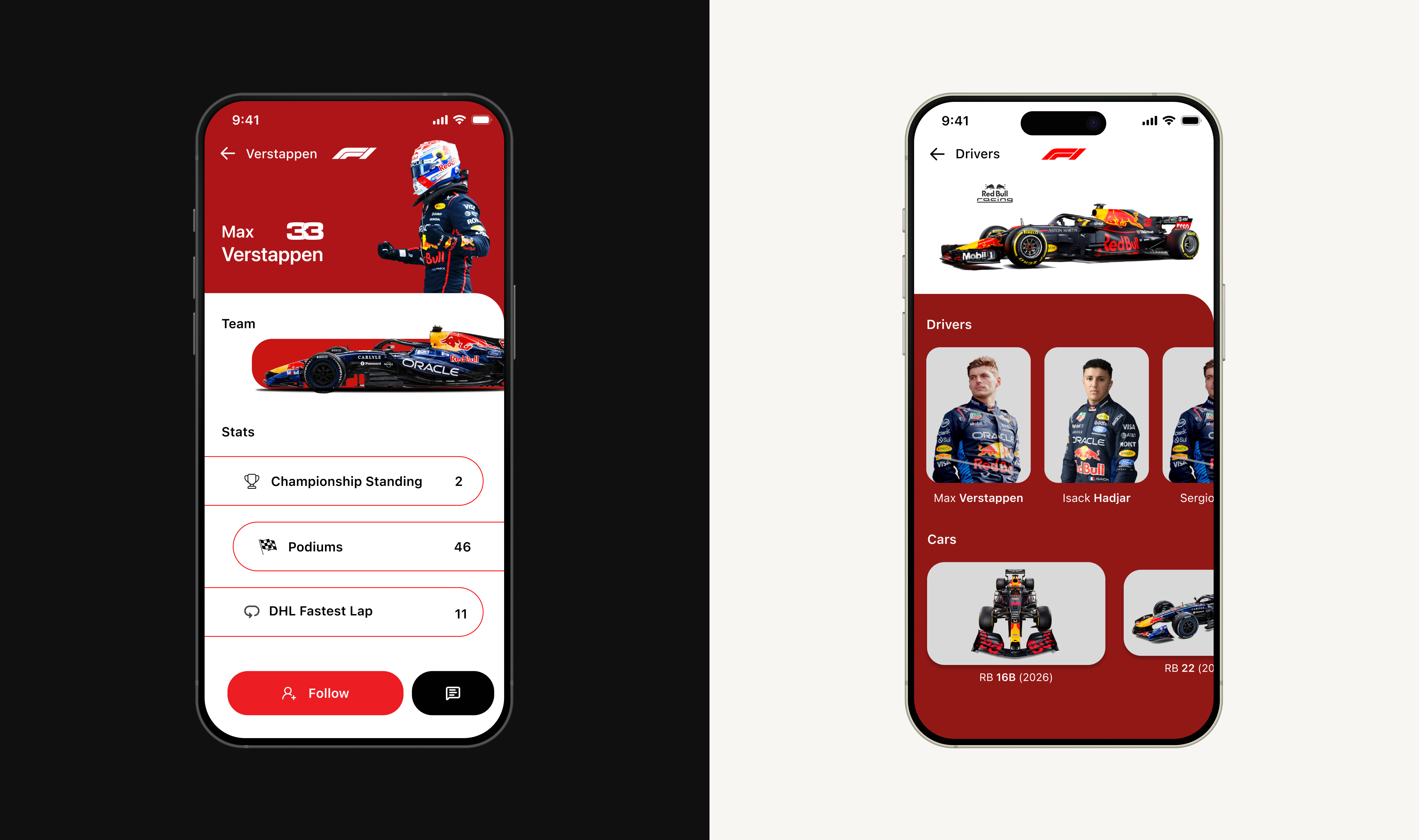 Daily UI Challenge #6 – User Profile 🏎📱✨ dailyui design graphic design ui ux