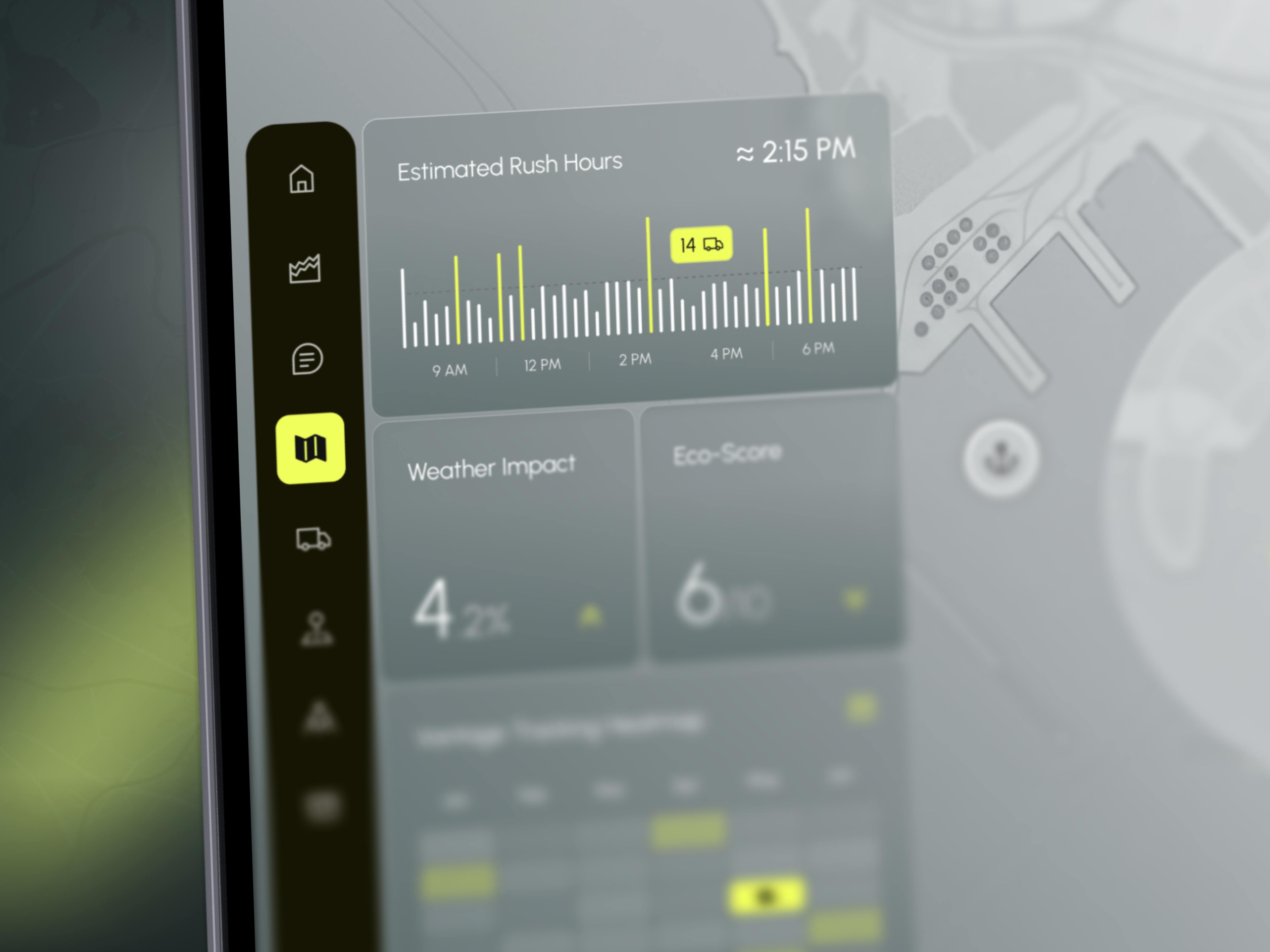 ColdChain OS Logistics UI/UX - Platform Dashboard