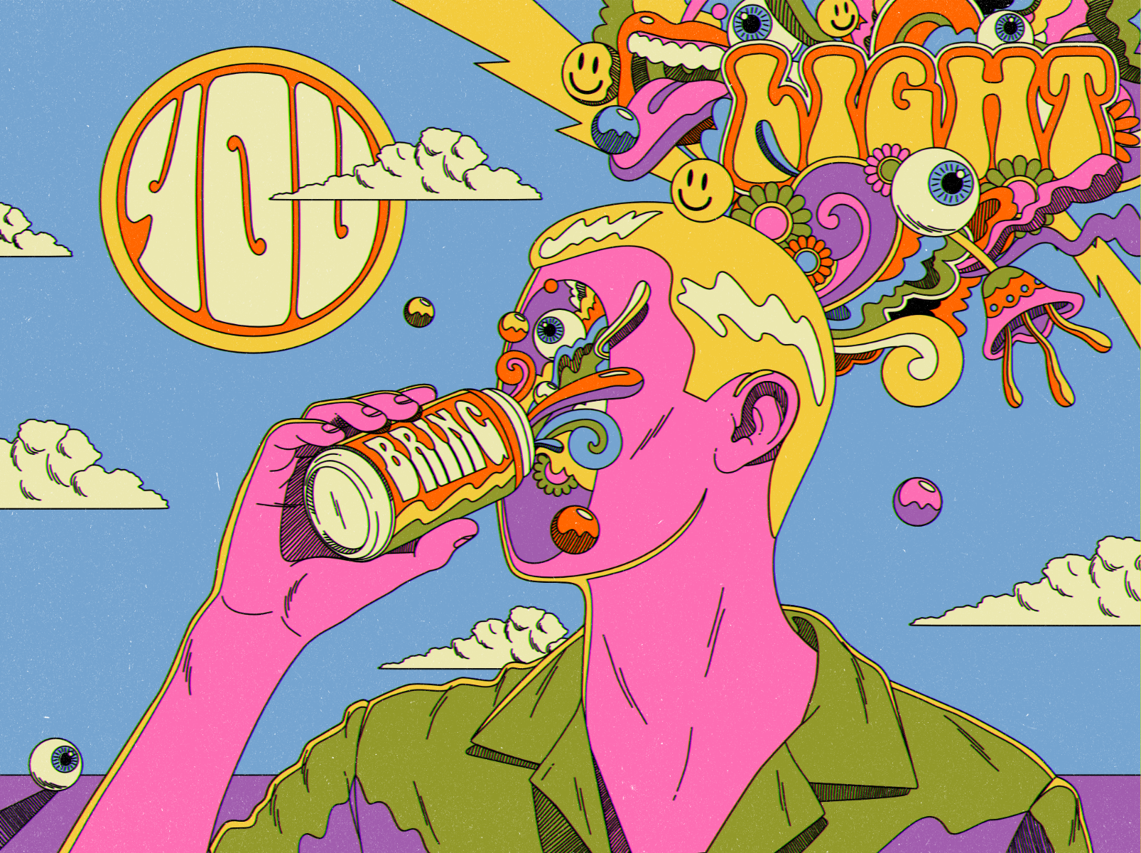 You bring light by Roberlan Borges Paresqui on Dribbble