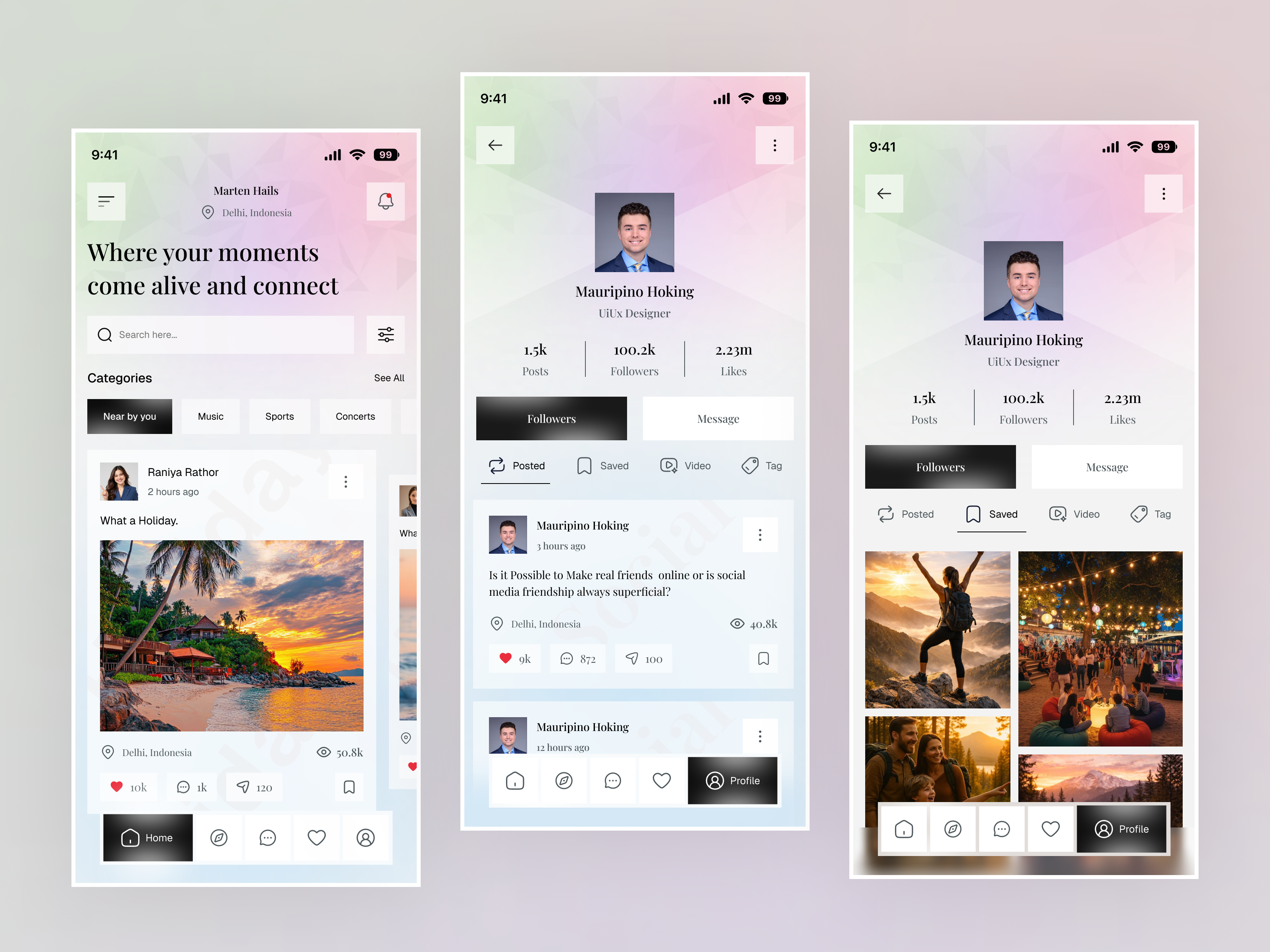 Social Networking Mobile App