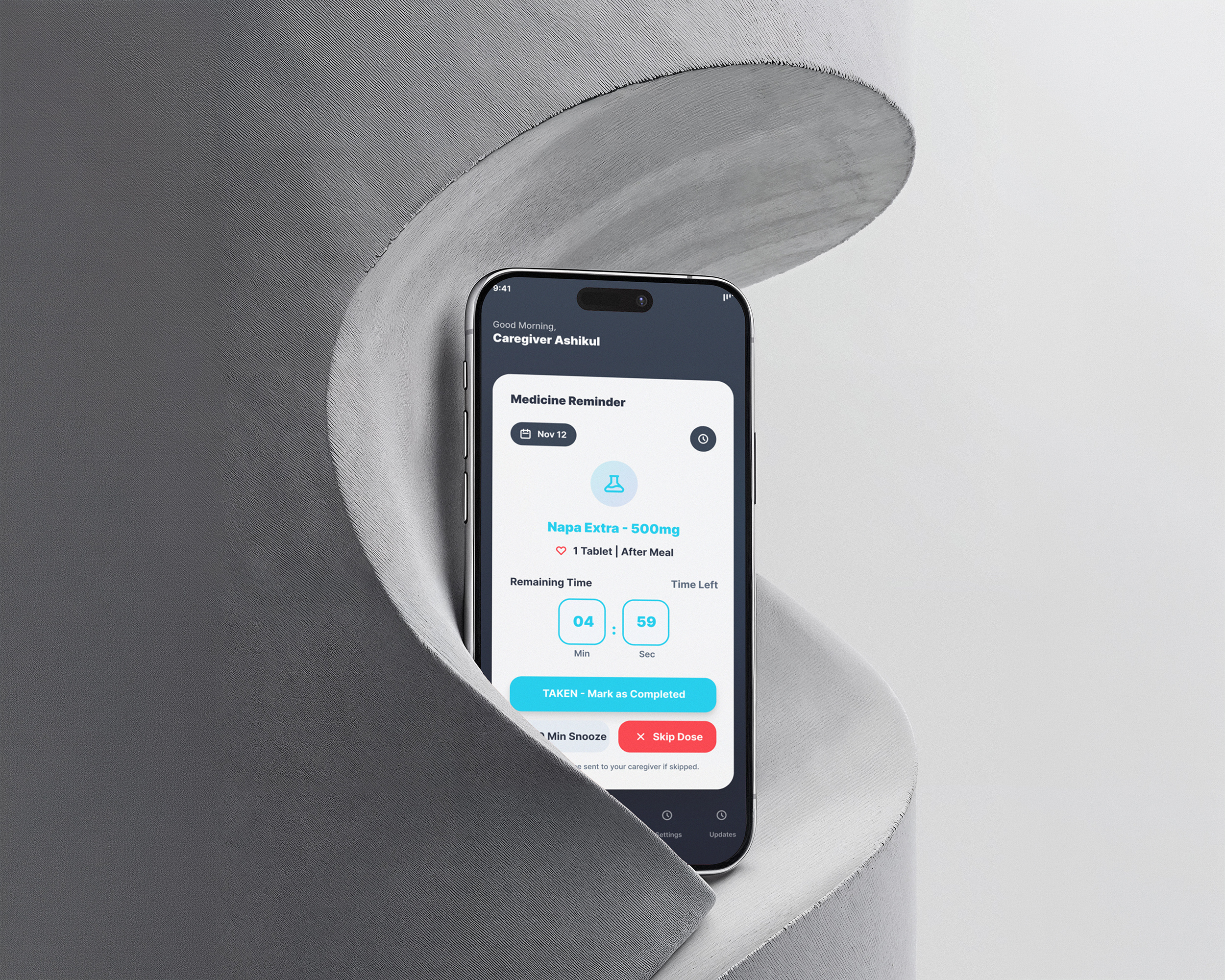 Example of Mobile App UI UX Design Saa S & Startup