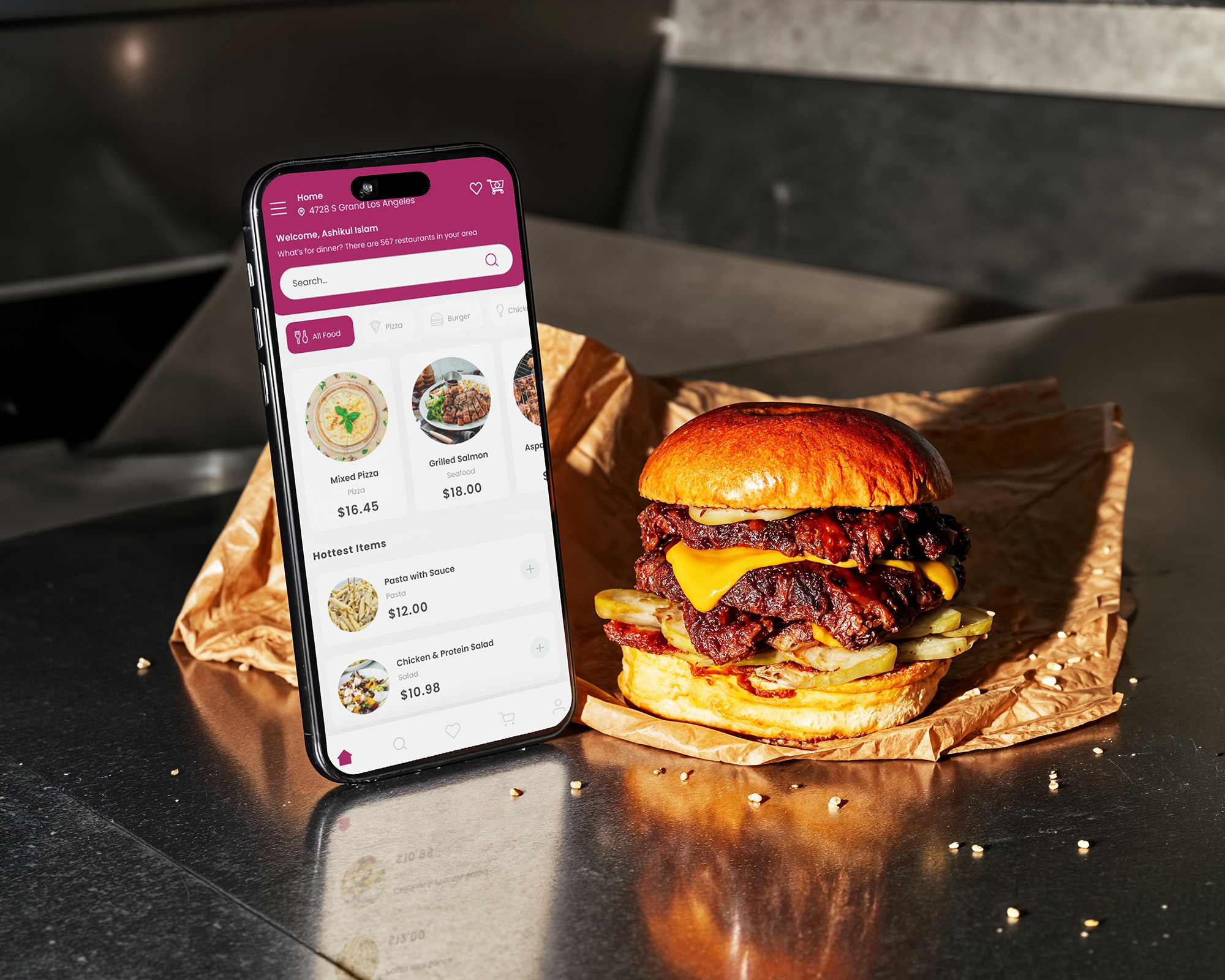 Example of Mobile App UI UX Design Saa S & Startup