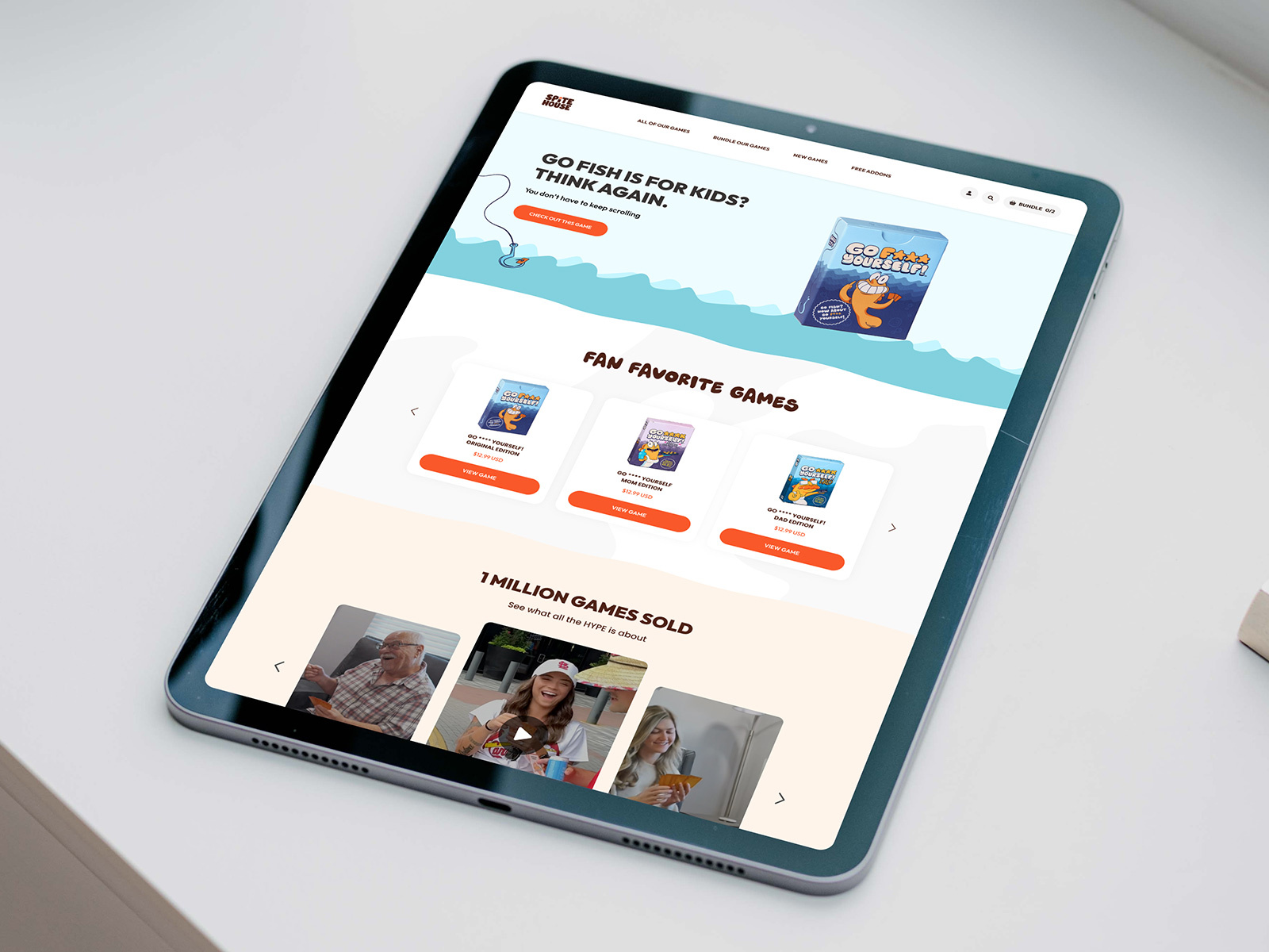 Ecommerce Store for Card Game