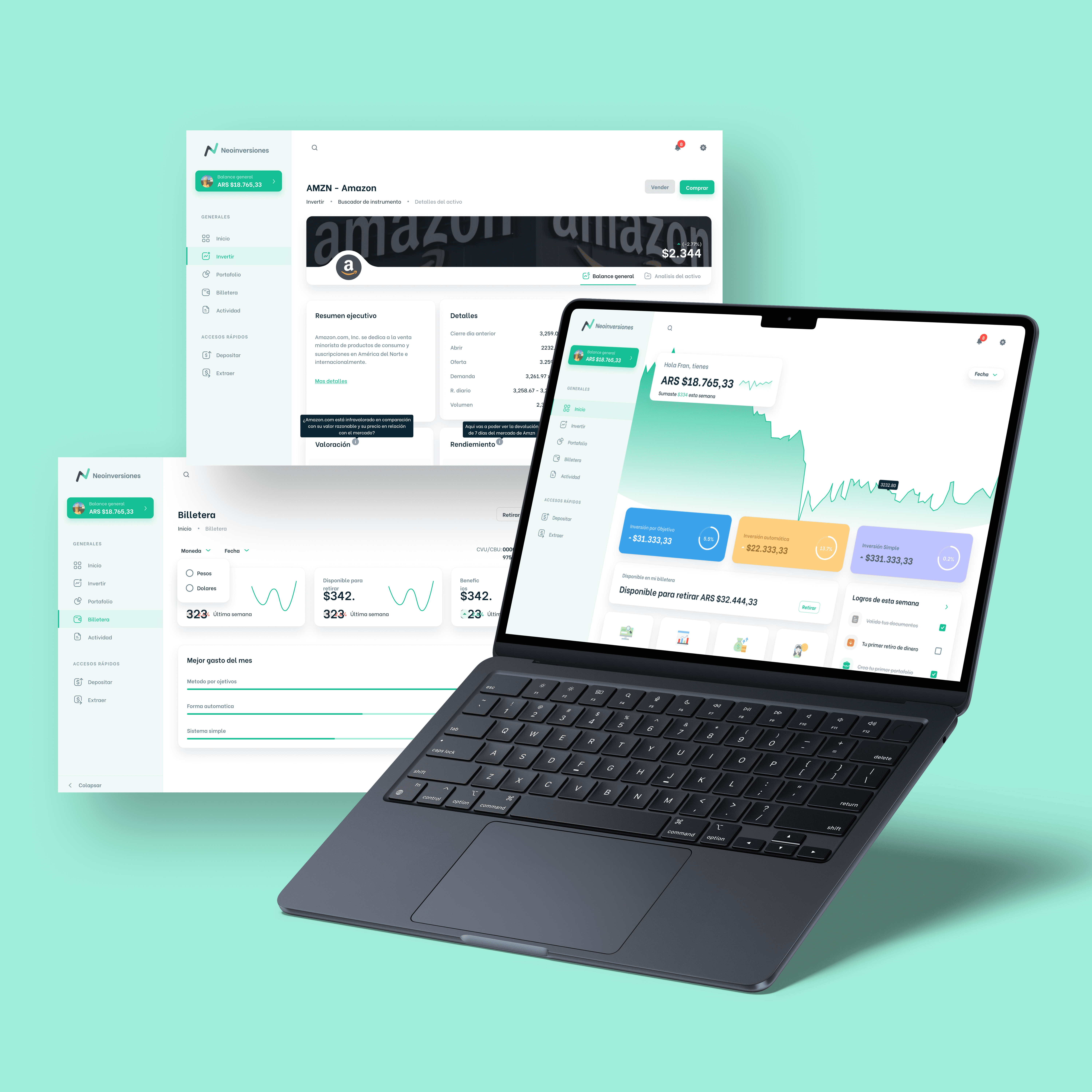 Neo App - investments