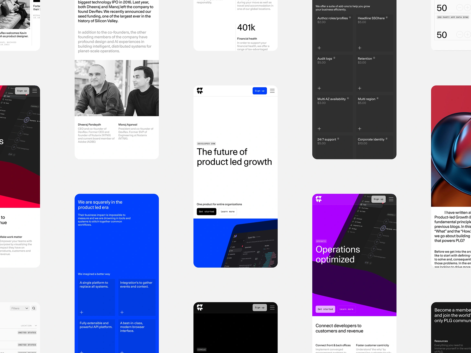 Product Website Design