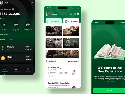 Coffee Universe - Product design ETE blockchaint coffee coffee app coffee destkop crypto coffee crypto networking investment networking
