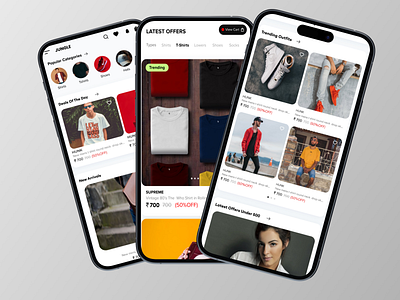 Shop anywhere , anytime with our new mobile e-commerce app appdesign design e commerce ui ecommerce mobile ecommerce app ui uimonkey ux