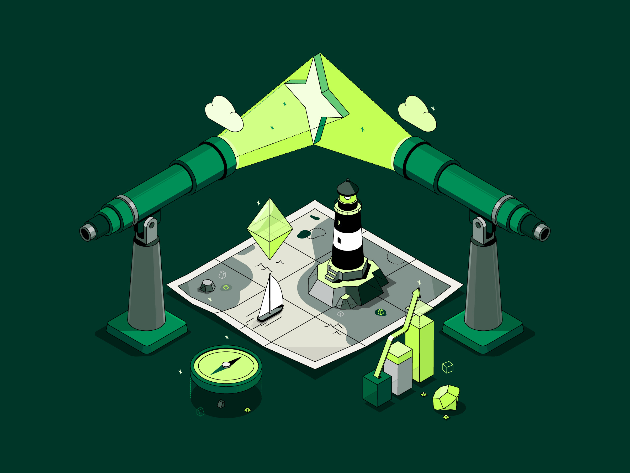 Investment Brand Illustrations. Part 3
