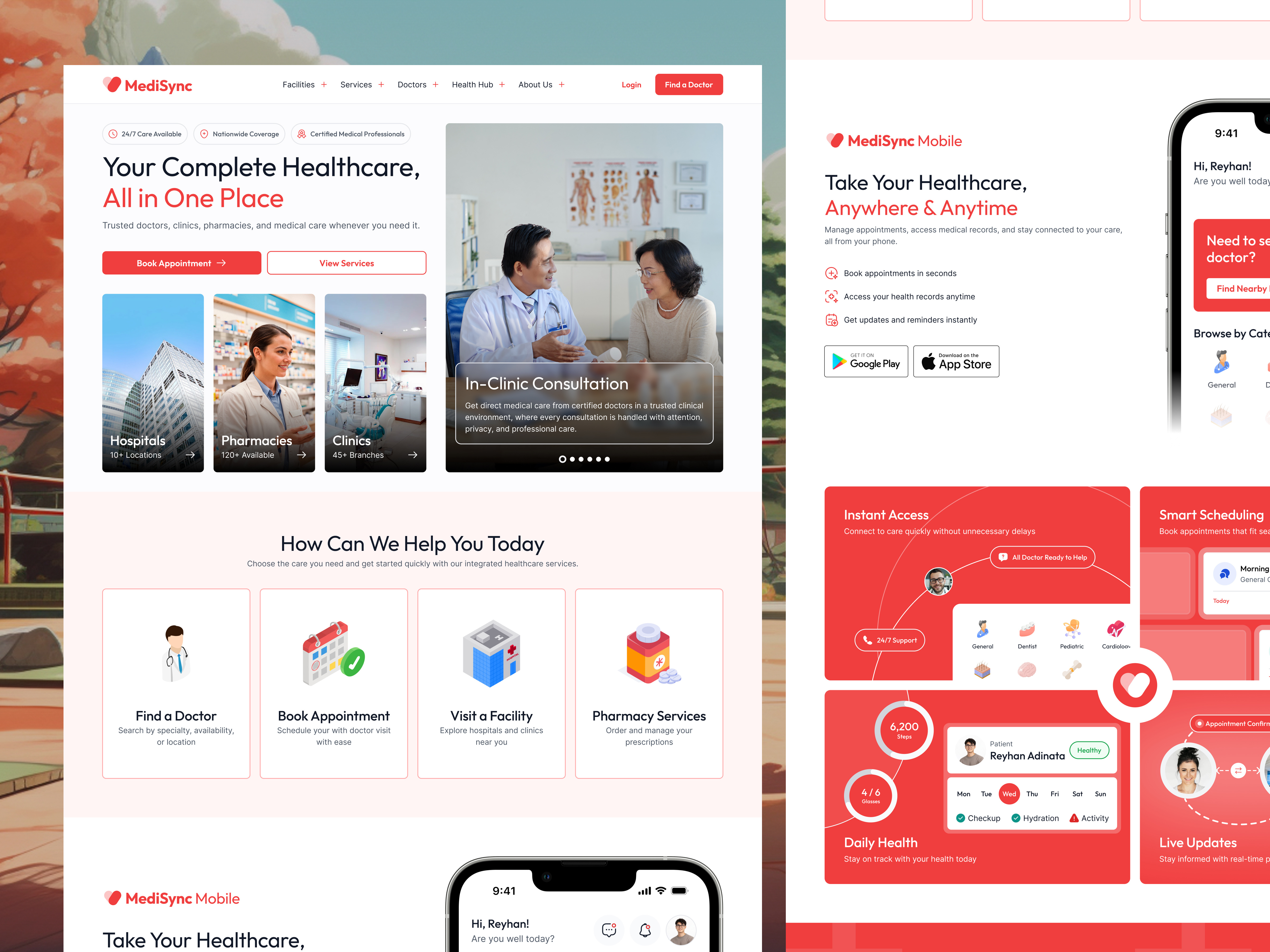 Example of UI/UX & Product Design