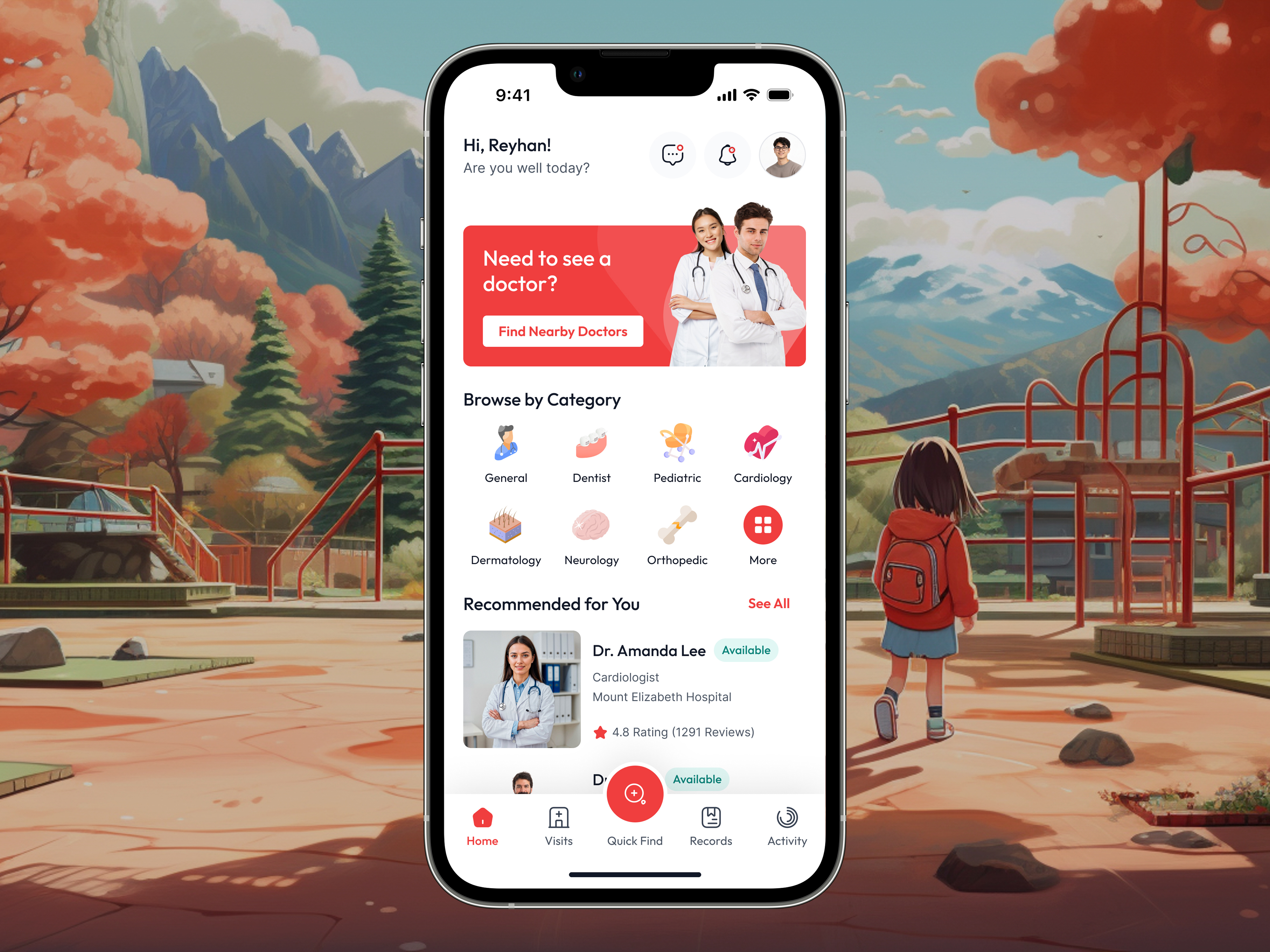 Example of UI/UX & Product Design