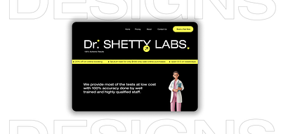 Docter Webpage Design design graphic design ui ux webdesign