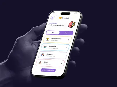 BrainyBuds app design app developmen design ed tech educational app figma flutter learning app mobile app design mobile app development