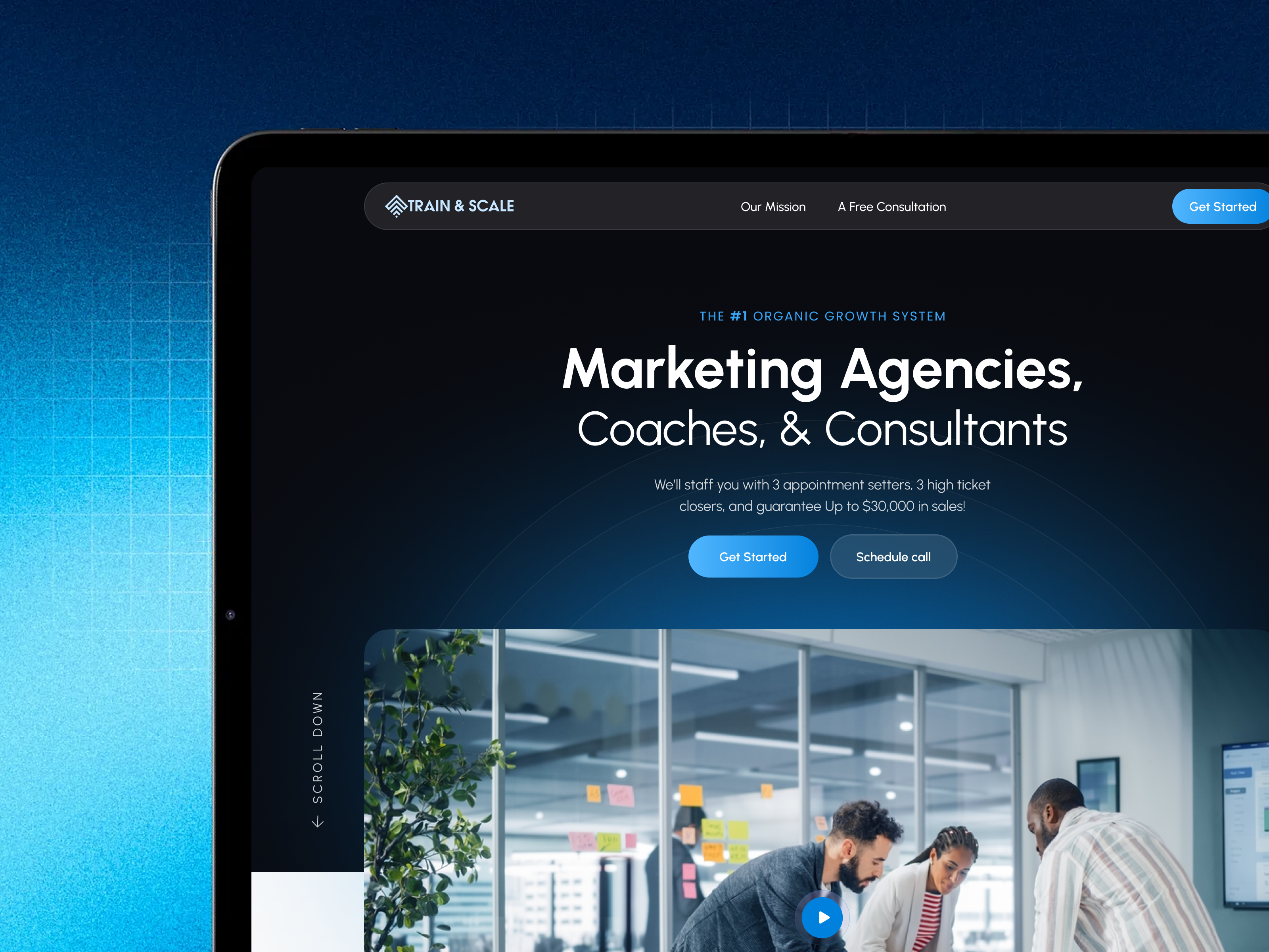 Marketing Agency Landing Page Design agency landing page consulting website design framer landing page design marketing agency website product redesign saas website design ui design web web design web template webflow website website ui ux