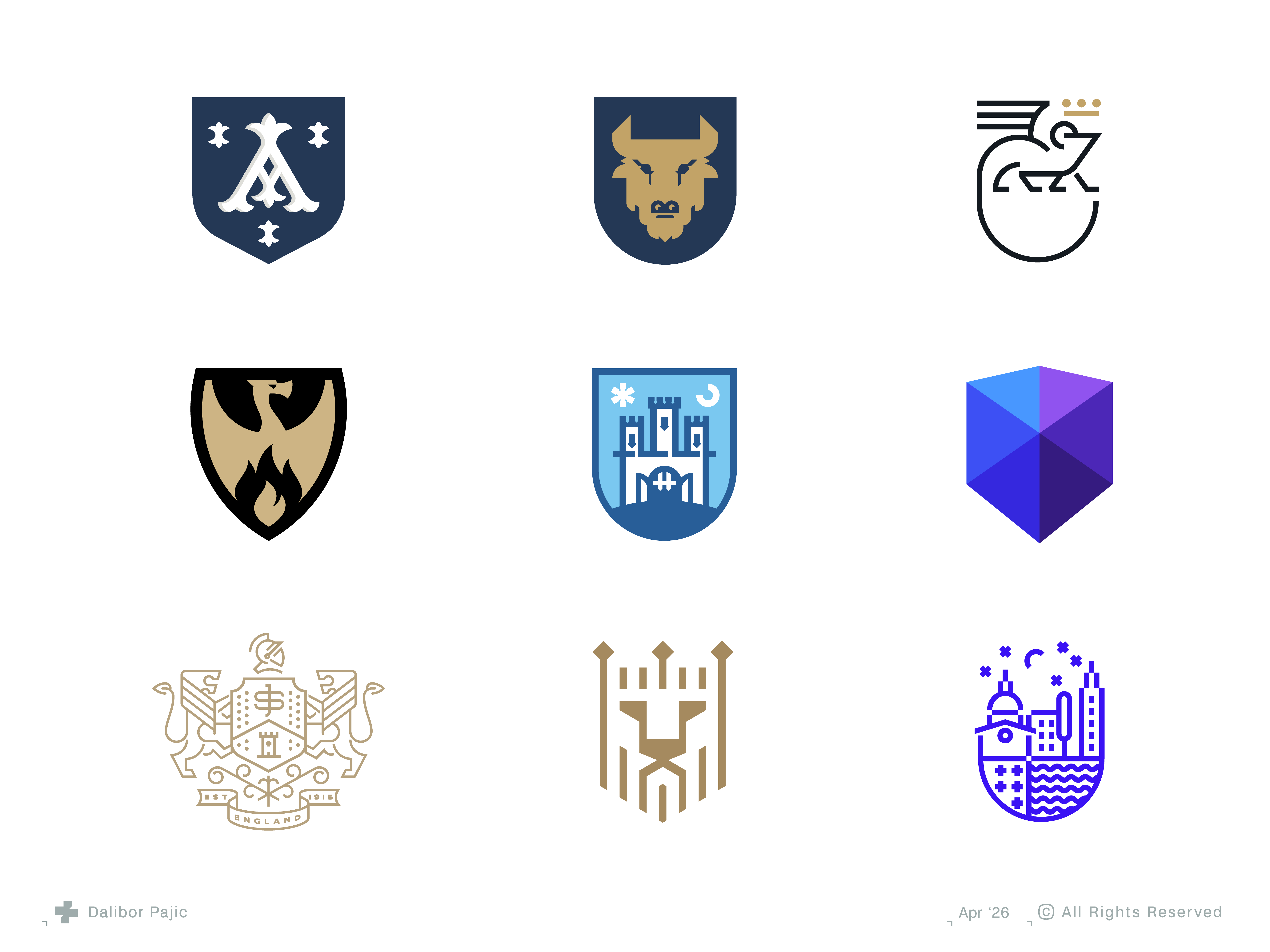Coat of Arms/Shield logo collection Vol 1