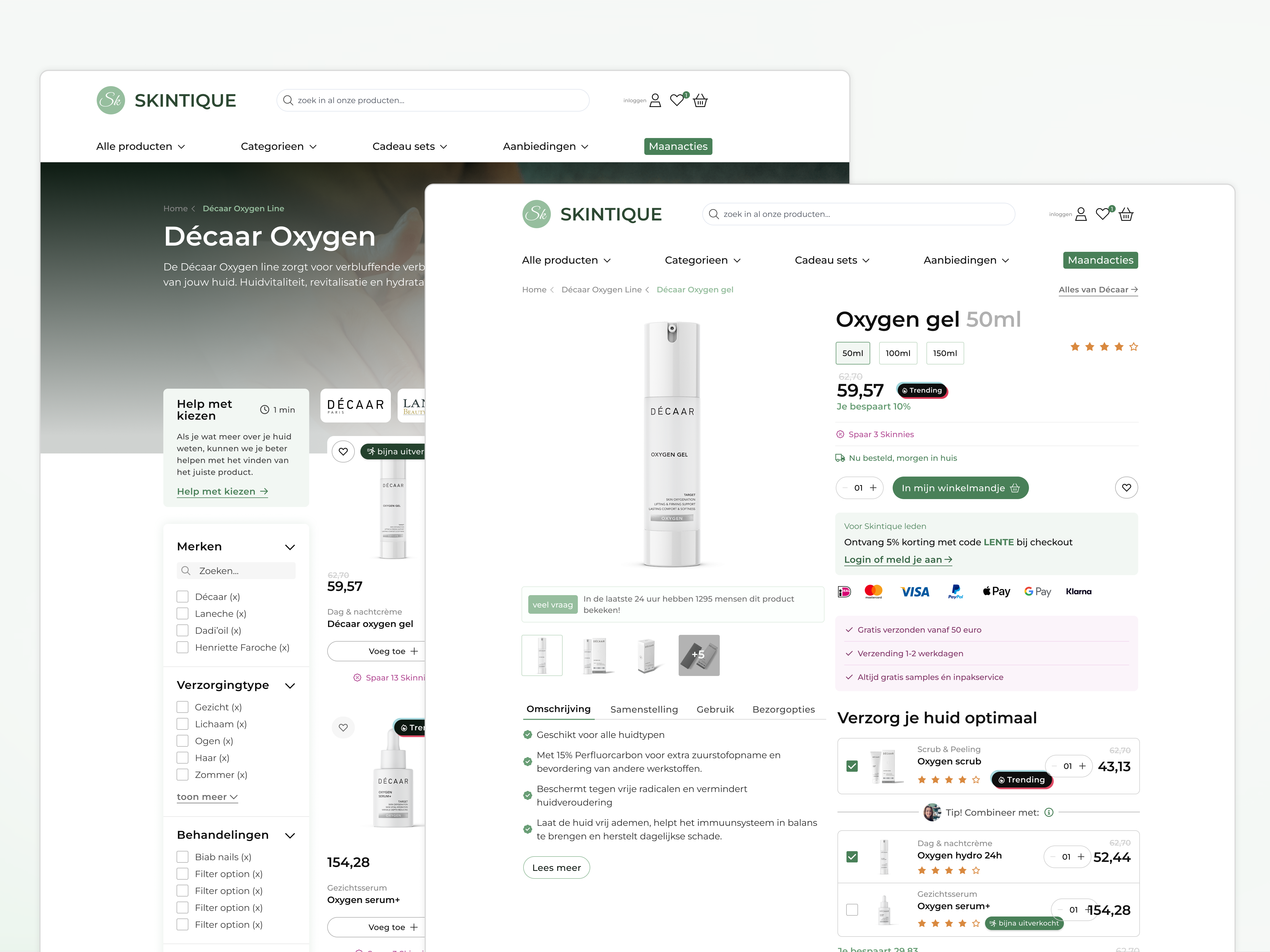 Example of Specialist UX/UI Design For E Commerce