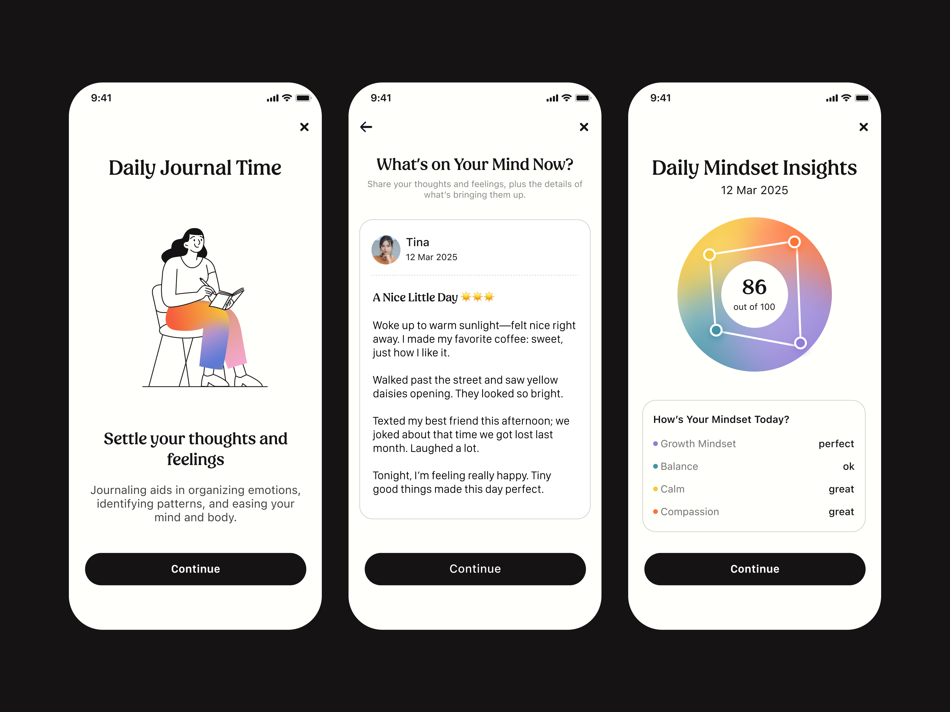 mental health app design