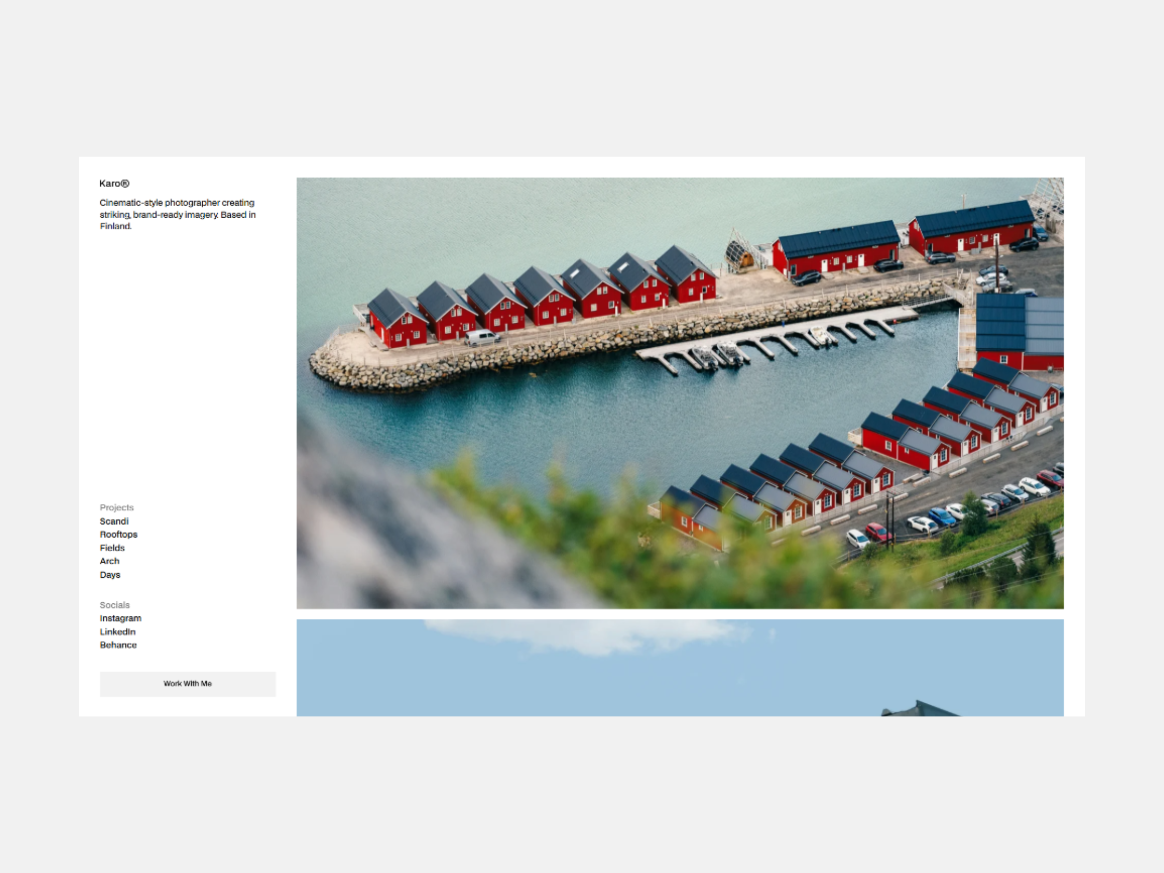 Karo - Minimal Portfolio Template for Webflow