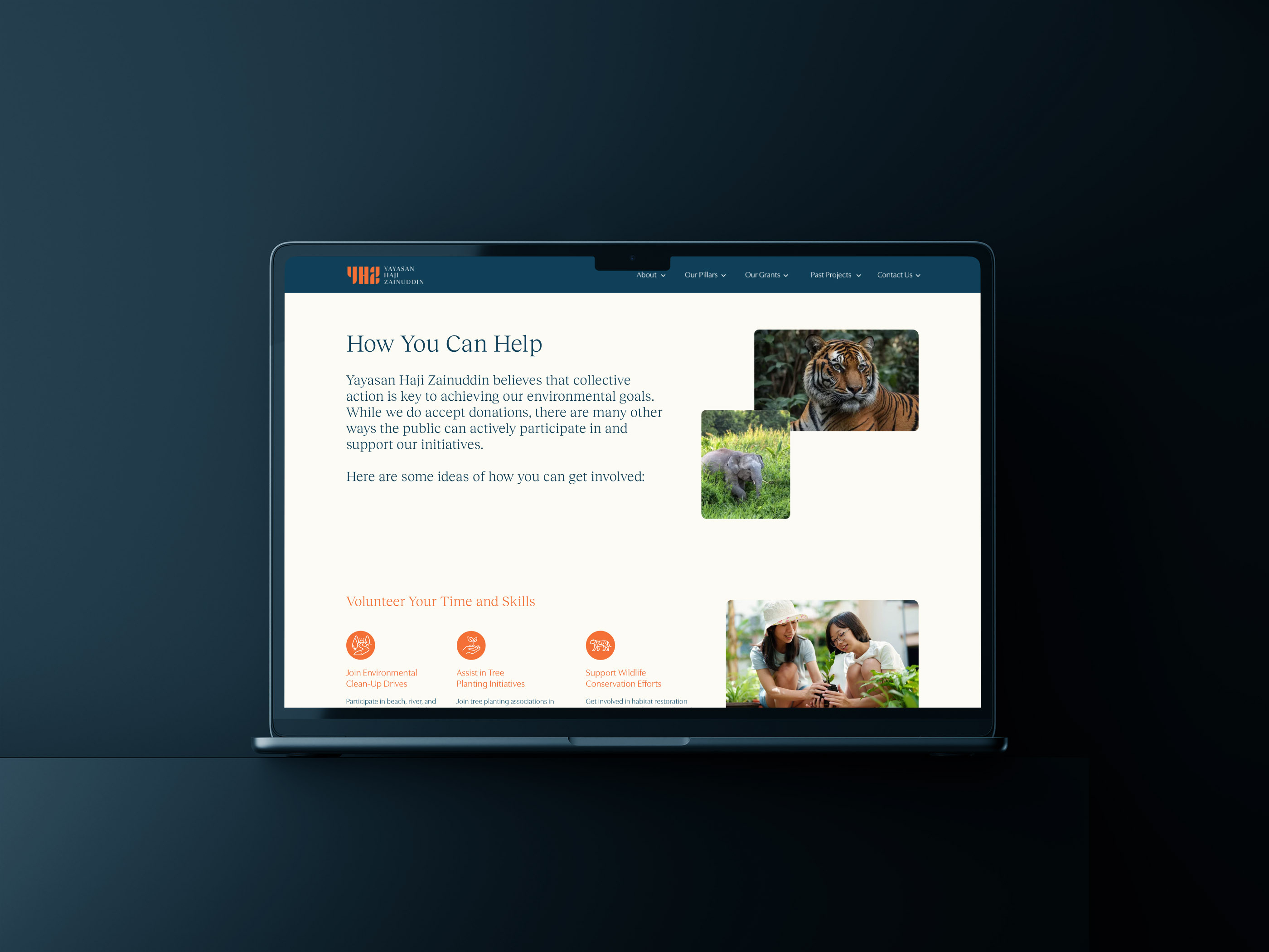 Yayasan Haji Zainuddin Website