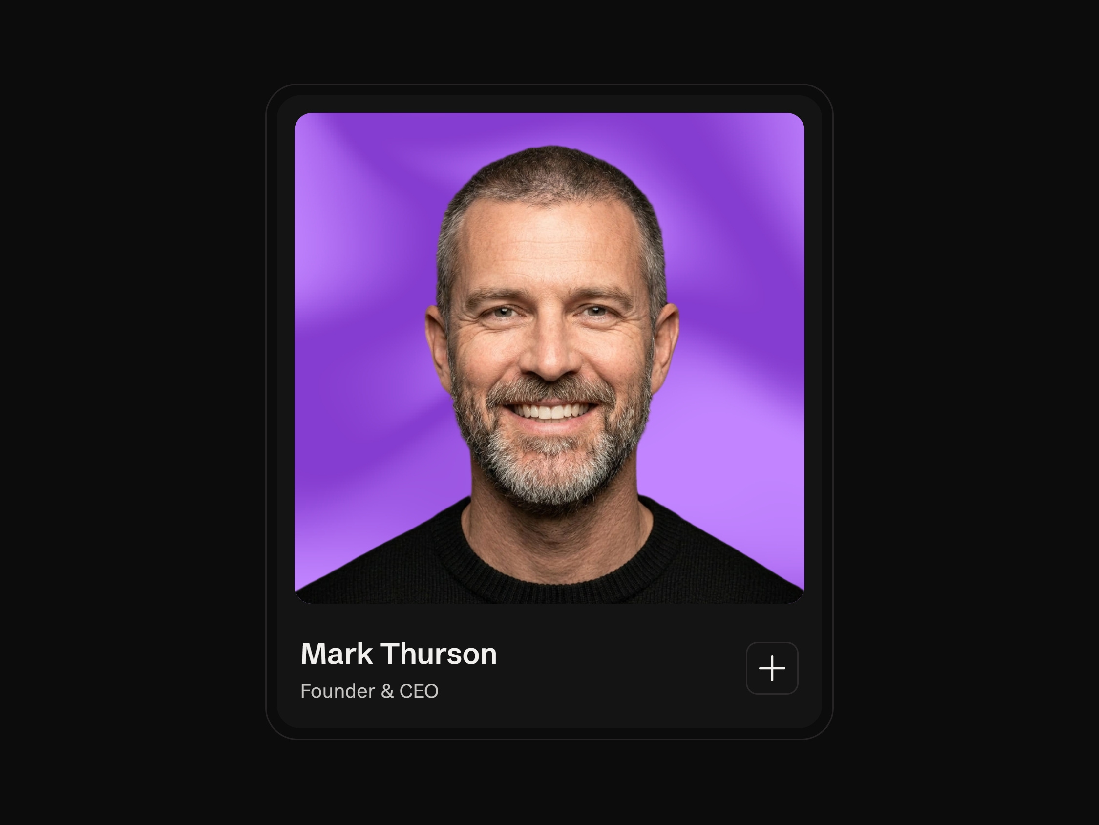 Team member card