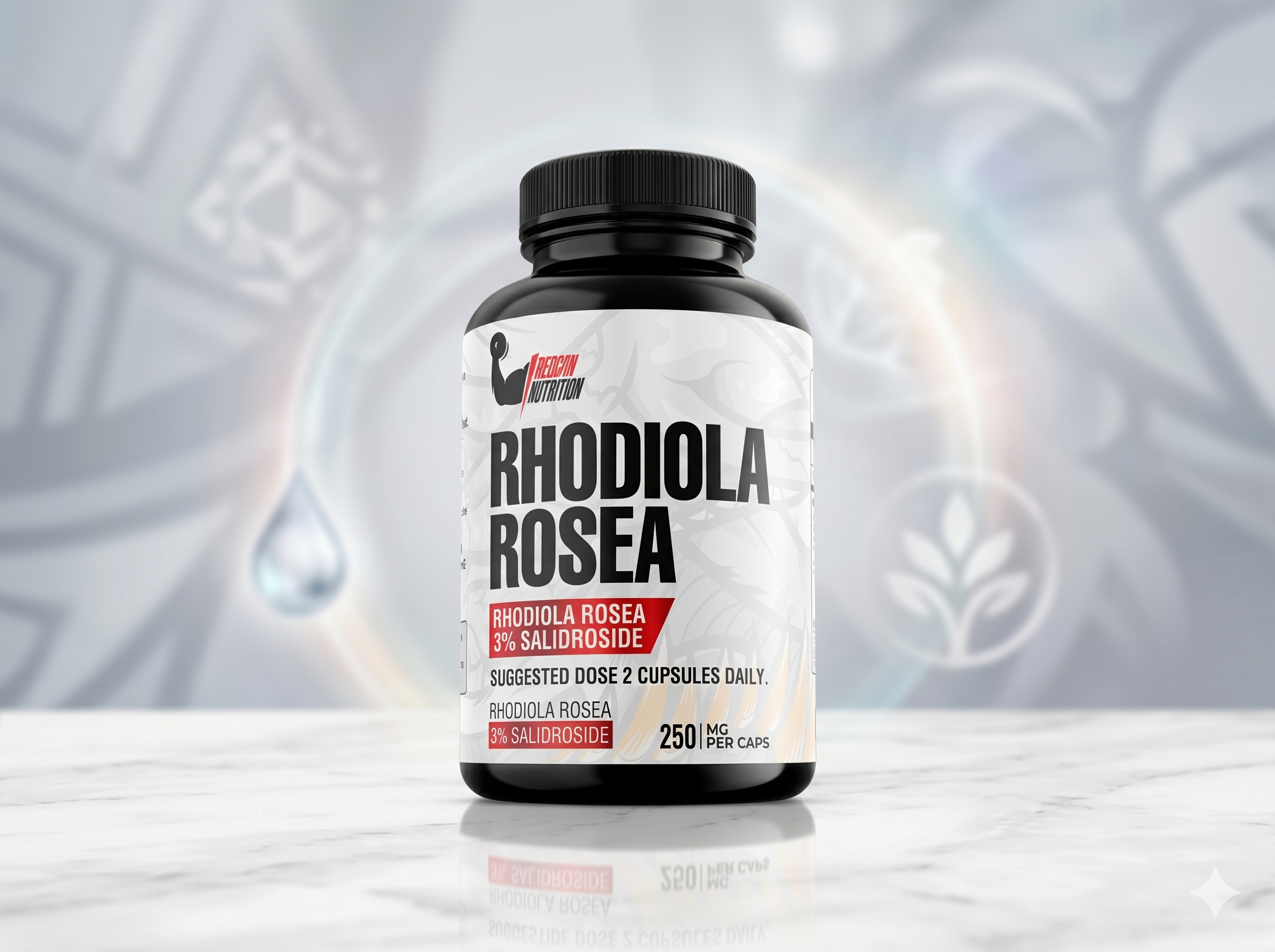 Example of Custom Supplement Label Design