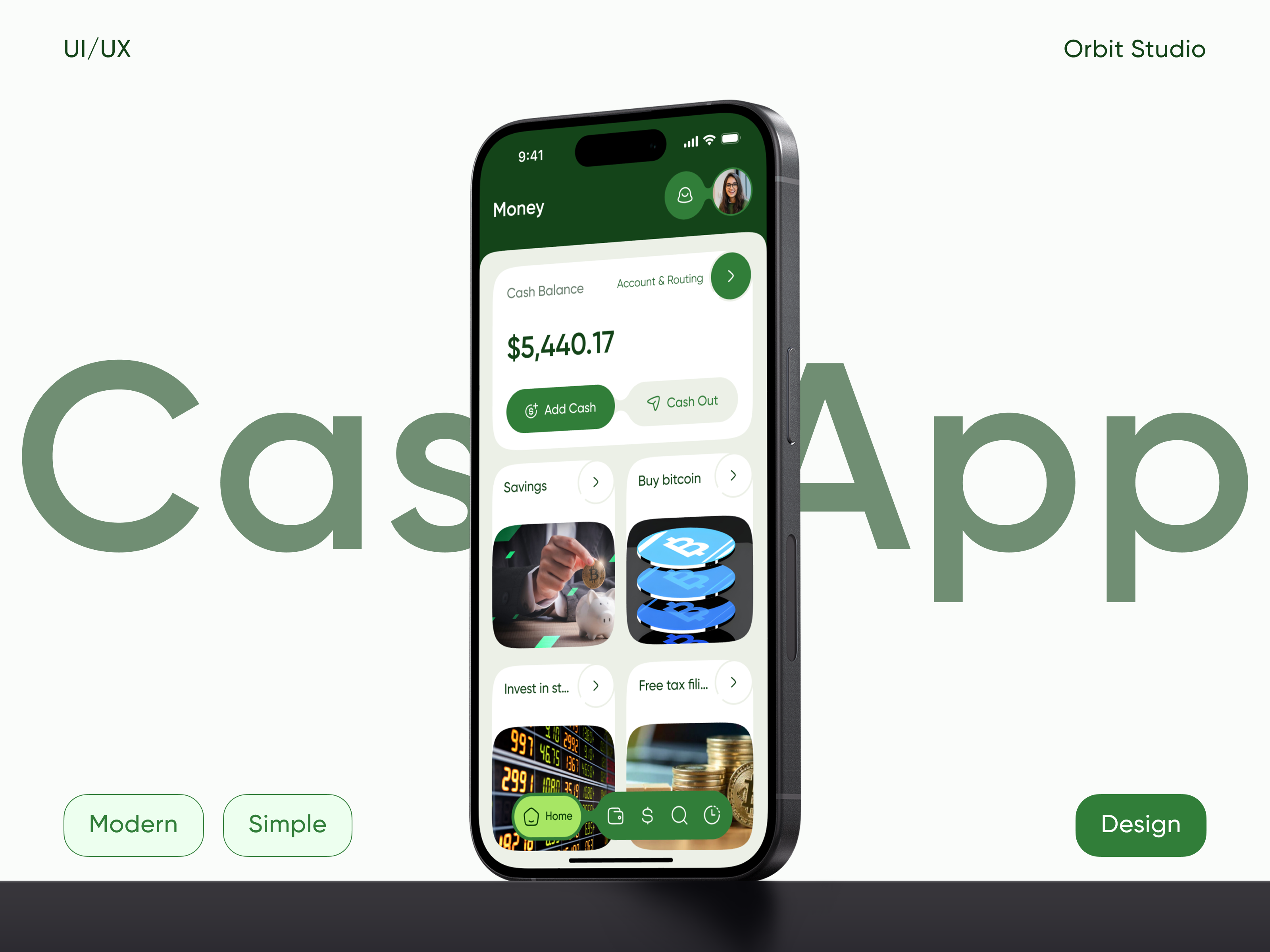 Fintech Banking Mobile App Design
