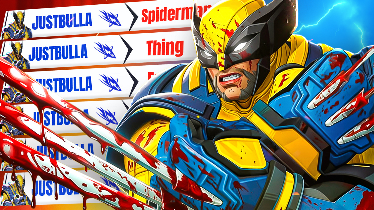 Wolverine Marvel Rivals (Youtube Thumbnail) branding design gaming gaming thumbnail gaming thumbnail design graphic design hire designer illustration marketing designer marvel rivals marvel rivals thumbnail social media designer social media post thumbnail thumbnail designer twitch ui wolverine youtube youtube thumbnail