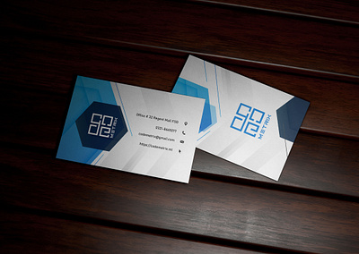 Code Metrix Business Card Design V3 branding design graphic design illustration logo ui ux web design web development wordpress
