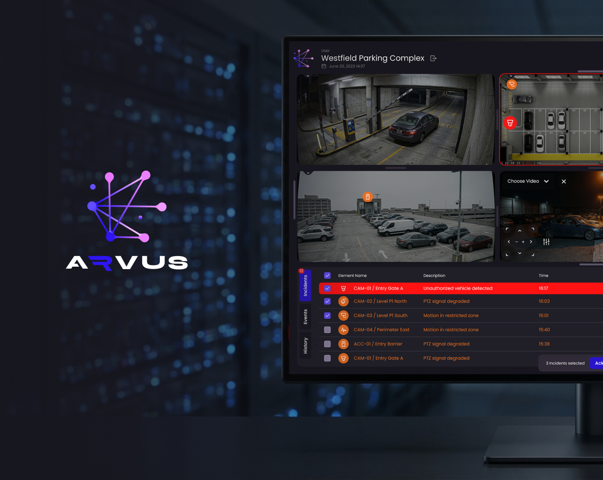 Arvus — Next-Generation PSIM Security Platform