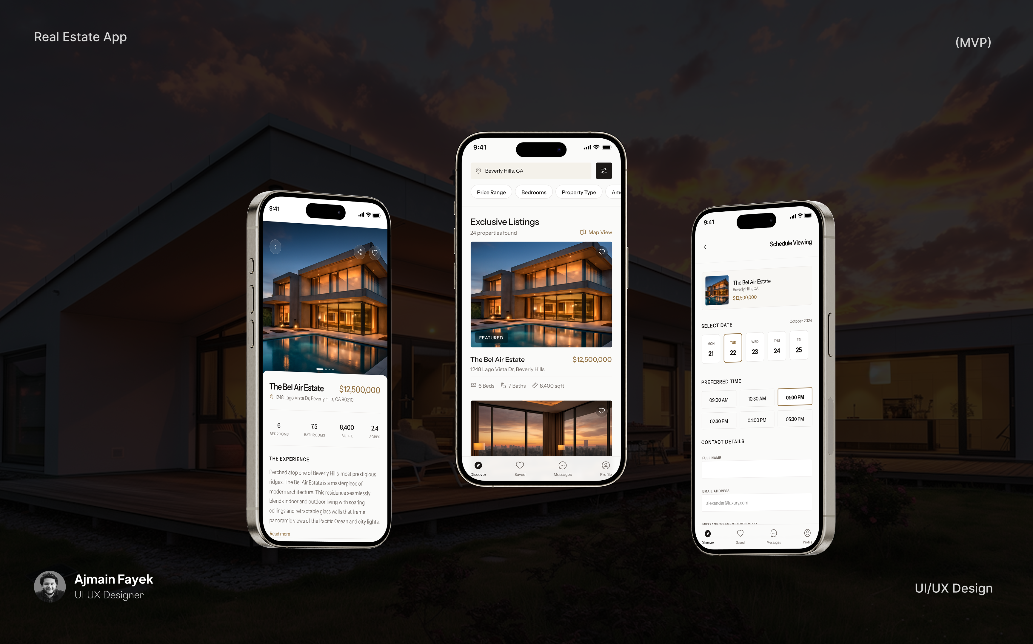 Example of Mobile App UI UX Design