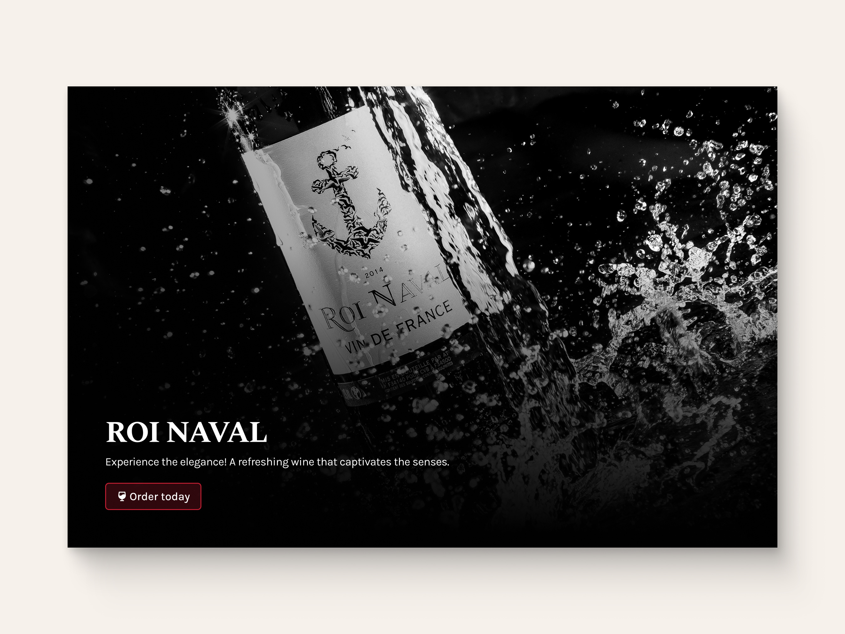 Brand Hero Animation — Luxury Minimal Motion