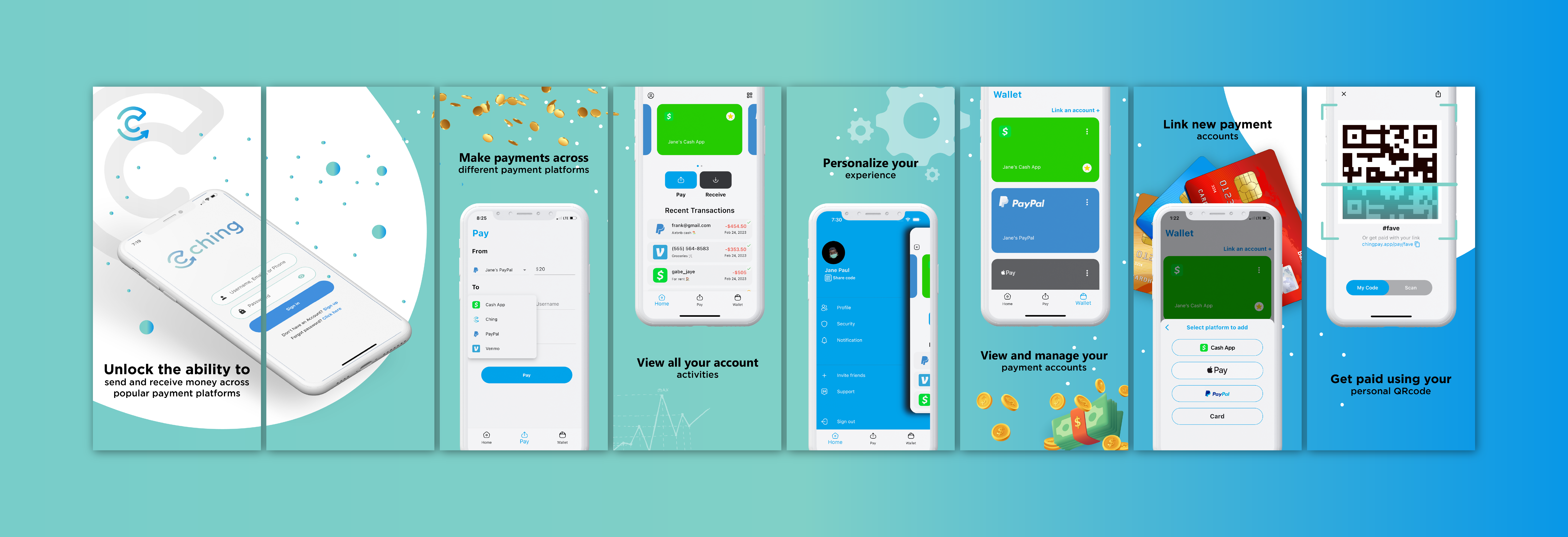payment platform App UI Design ui