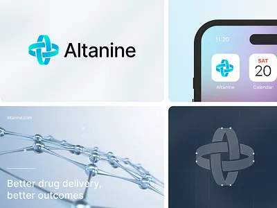 Altanine artdirection biotech branddesign brandidentity branding brandstrategy creative design healthcare healthtech identitydesign inspiration logo logodesign medical medtech minimal pharma visualidentity web