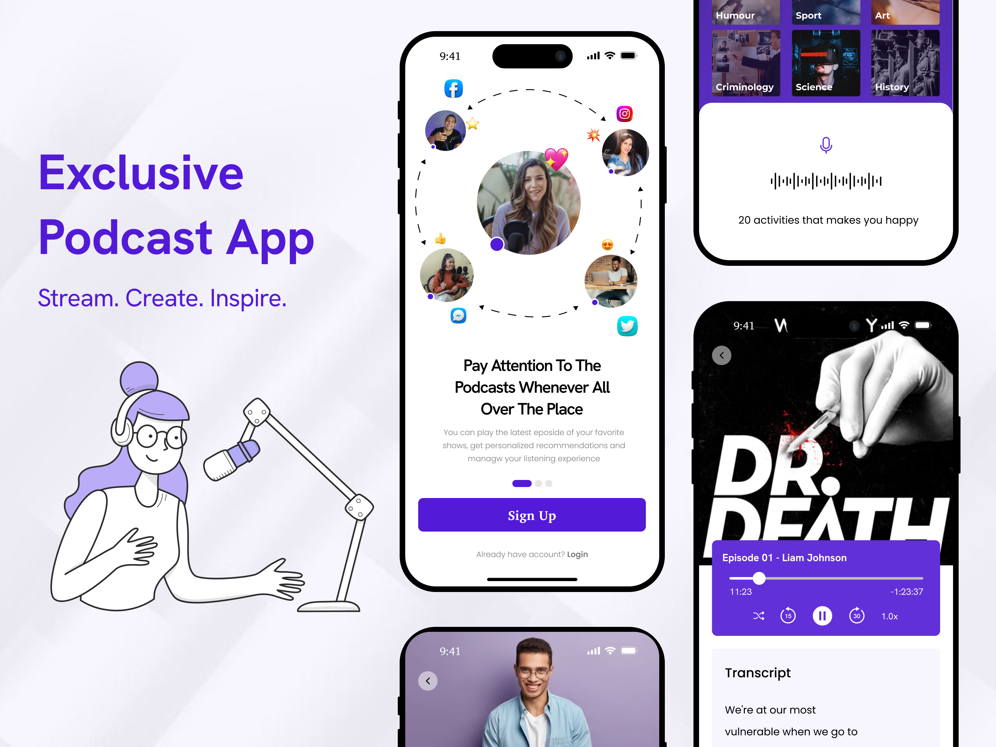Exclusive Podcast App