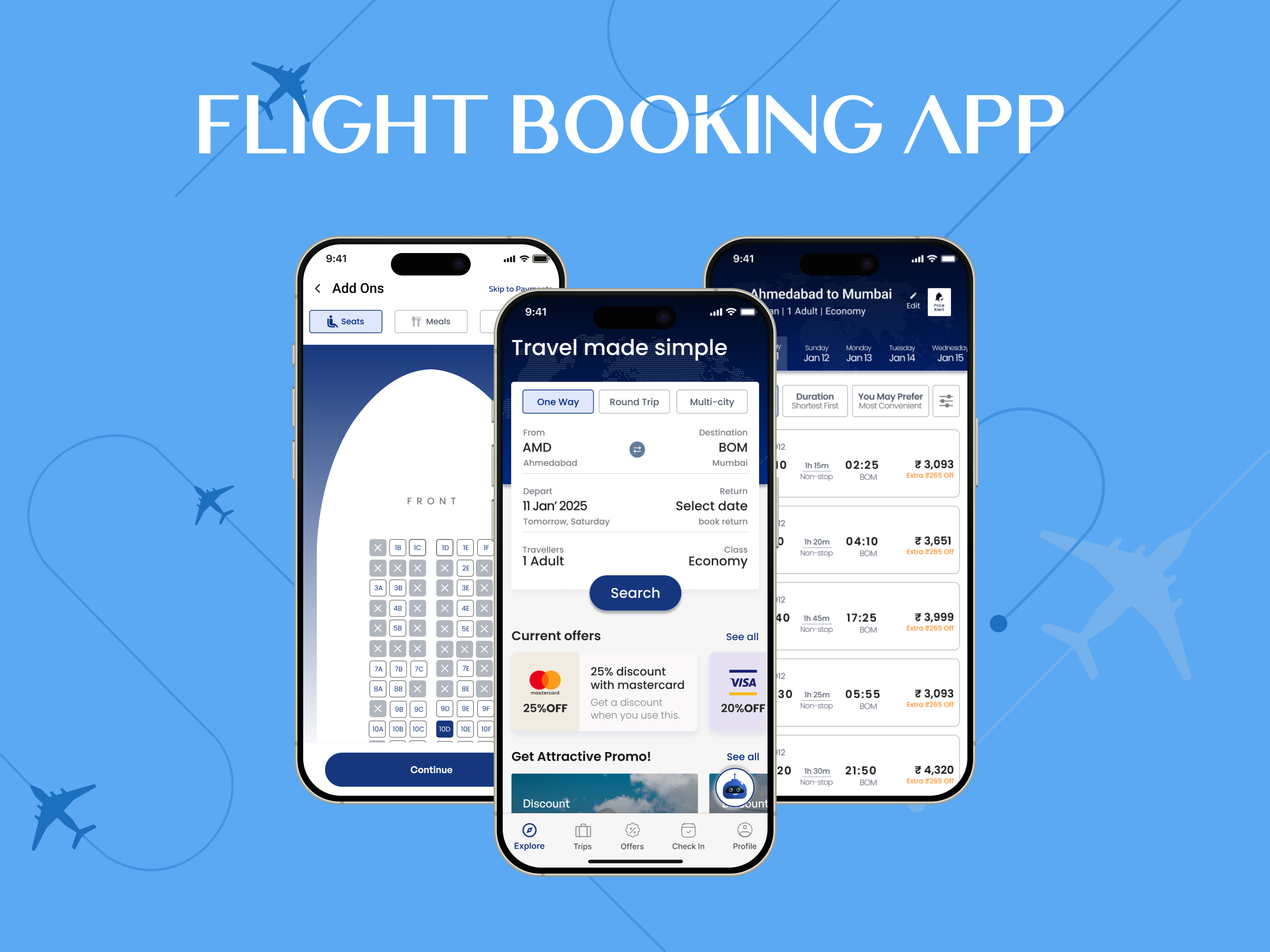 Effortless Flight Booking App