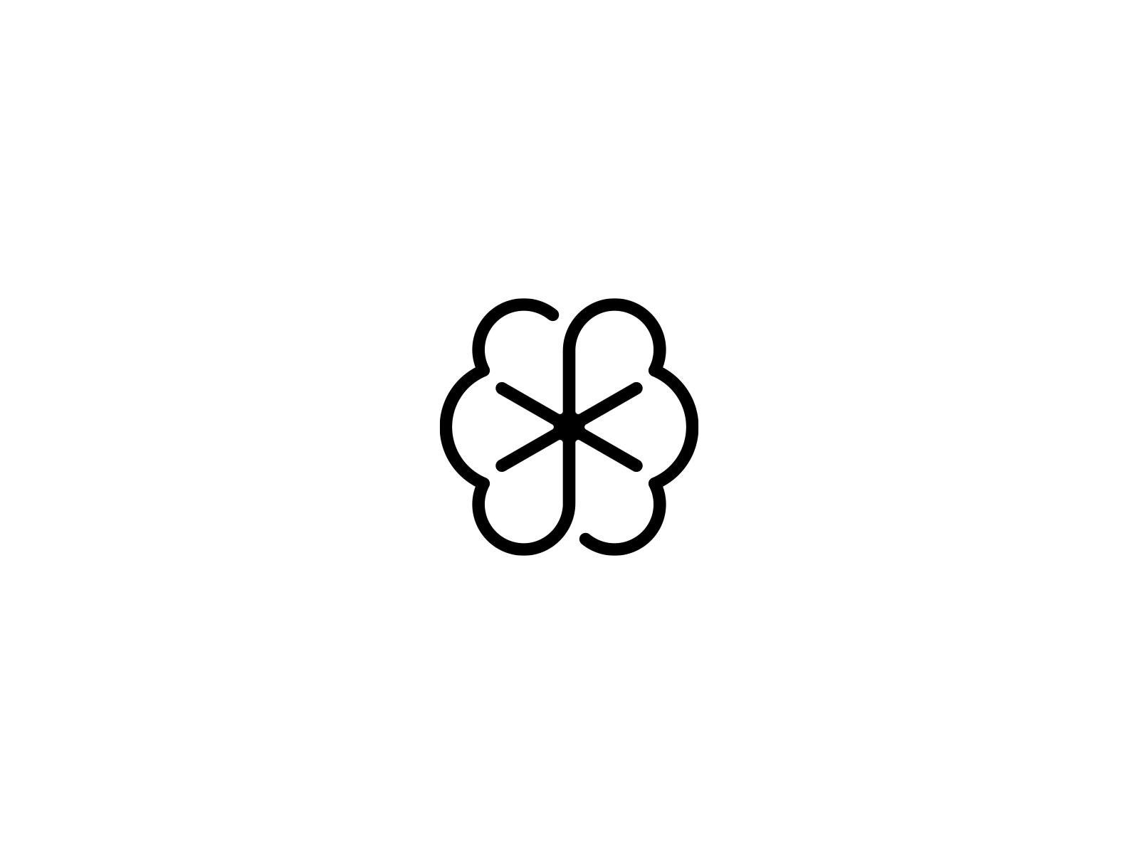 Ai brain logo