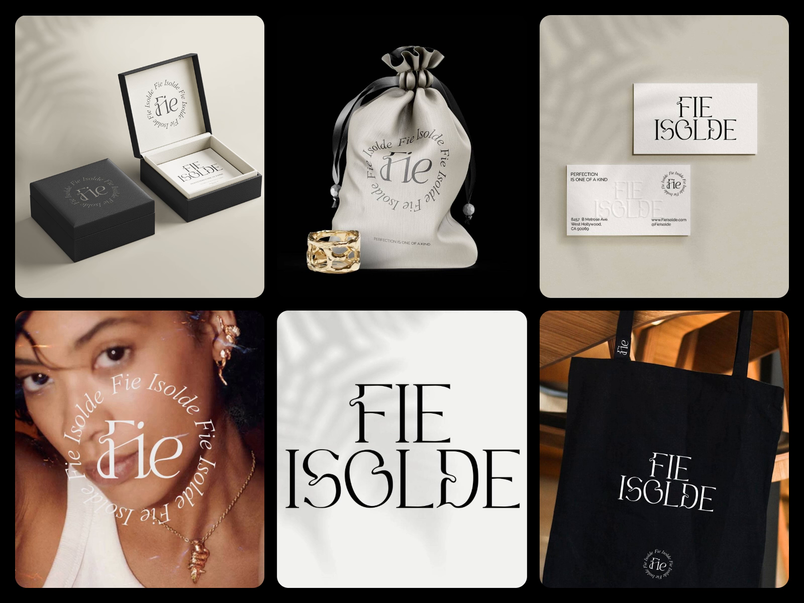 Example of Fashion Brand Identity and Packaging Design brand identity brand