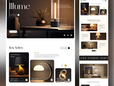 Illume The Web Experience :) cleandesign conversiondesign creativeui designsystem digitalproduct interactiondesign landingpage minimalui moderndesign productdesign productpage saasdesign startupdesign uidesign userexperience userinterface uxdesign webdesign websitedesign webui