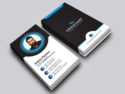 Corporate Business Card branding design graphic design illustration logo minimal vector