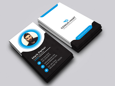 Corporate Business Card branding design graphic design illustration logo minimal vector